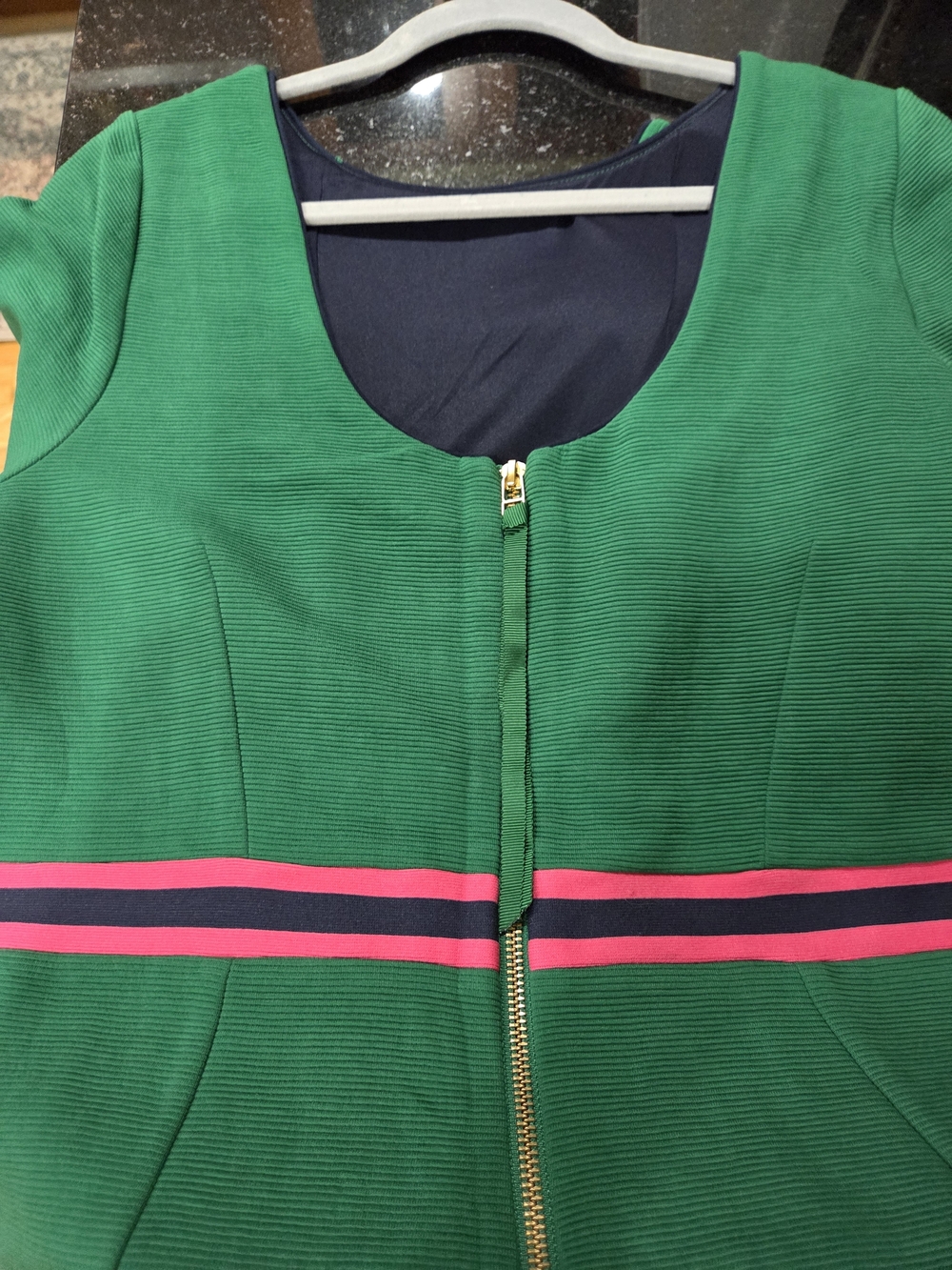 Boden 14R NWT 💚 Midi Striped Dress👗 - Picture 8 of 10